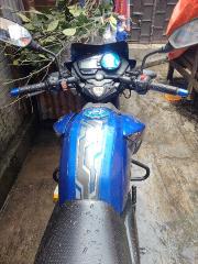 TVS Apache RTR 150 Matt Blue